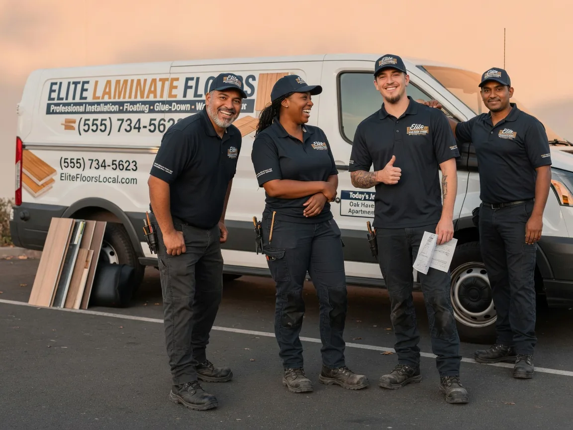 Laminate flooring installation company in Dewar, IA